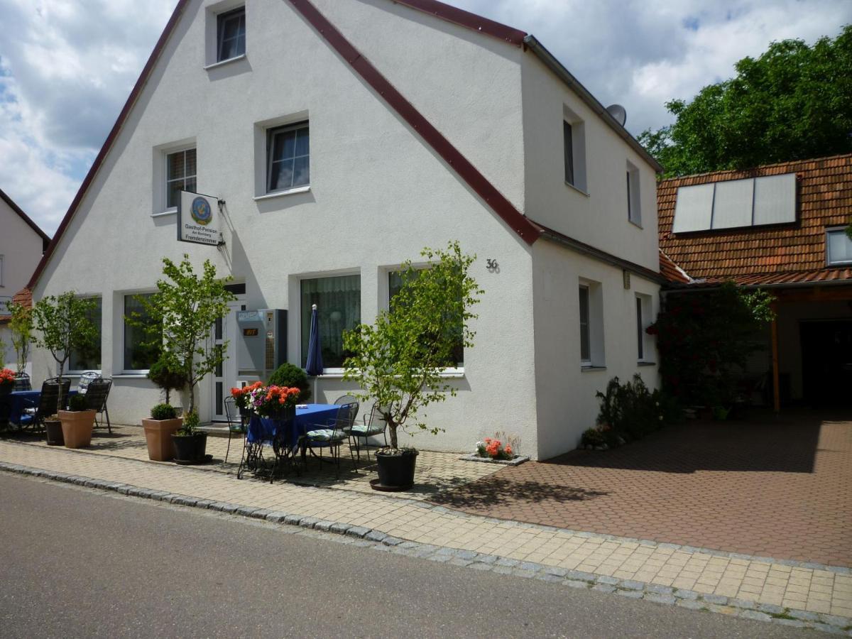Gasthaus - Pension Am Buchberg Monchsdeggingen Luaran gambar